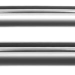 4X4-T126 Aluminum Roof Rack Cross Bars w/ Lock Keys Compatible with 03-09 Hummer H2 Black 150lb Load Capacity