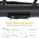 Roof Rack Basket, 50" Rooftop Cargo Carrier Basket with 220 LBS Weight Capacity, Car Top Luggage Holder Carrier Basket for SUV, Truck - Image 2